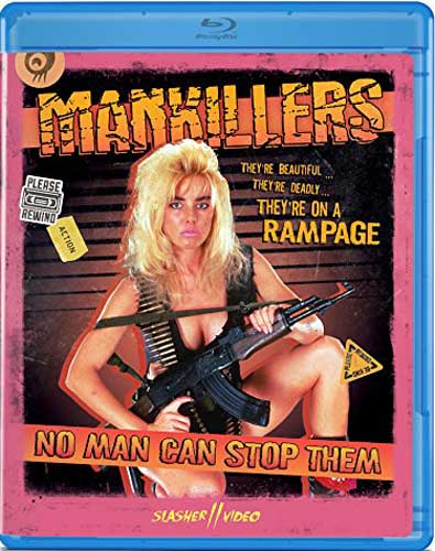 新品北米版Blu-ray！【マンキラーズ／ブロンド虐殺コマンドー】 Mankillers Blu-ray ！