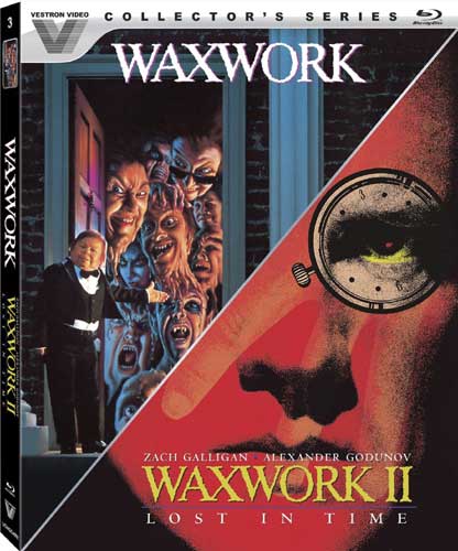 新品北米版Blu-ray！＜『ワックス・ワーク』『ワックスワーク2／失われた時空』＞ Waxwork 1 & 2 Double Feature [Blu-ray]！