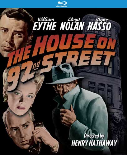 新品北米版Blu-ray！【Gメン対間諜】 House on 92nd Street [Blu-ray]！