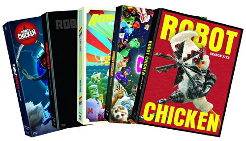 新品北米版DVD！Robot Chicken Season 1〜5！