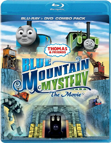 北米版Blu-ray！【きかんしゃトーマス】 Thomas & Friends: Blue Mountain Mystery the Movie [Blu-ray/DVD Combo]！