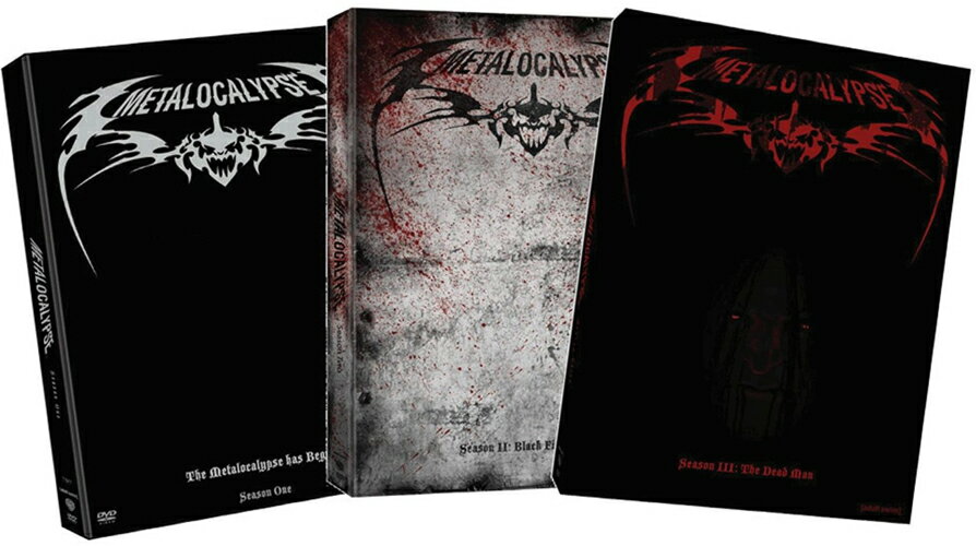 新品北米版DVD！Metalocalypse: Season 1-3！