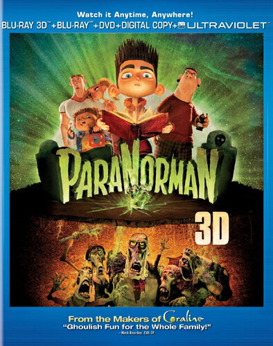 新品北米版Blu-ray 3D！ParaNorman [Blu-ray 3D/Blu-ray/DVD Combo]！