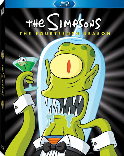 【こちらの商品はお取り寄せの商品になります。入荷の目安：1〜3週間】 ※万が一、メーカーに在庫が無い場合はキャンセルとさせて頂く場合がございます。その際はご了承くださいませ。 Simpsons: Season 14 [Blu-ray] シンプソンズ シーズン14 [ US / 20th Century Fox / Blu-ray ] 新品！ ※アメリカ盤ブルーレイですが、国内ブルーレイデッキで日本盤ブルーレイと同じようにご覧頂けます。 ※アメリカ盤につき日本語字幕はございません。 アメリカの人気TVアニメ・シリーズ『シンプソンズ』シーズン14を収録した北米版ブルーレイ！！ 【仕様】 ■音声：英語 ■字幕：英語 ■ディスク枚数：3枚 ■収録時間：本編527分　