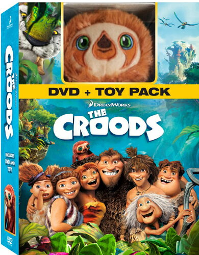 新品北米版DVD！【ザ・クルーズ】 The Croods！（人形付き）