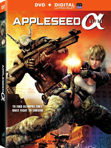 新品北米版DVD！【アップルシード アルファ】 Appleseed: Alpha！