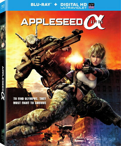 新品北米版Blu-ray！【アップルシード アルファ】 Appleseed: Alpha Blu-ray ！