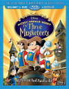 北米版Blu-ray！【ミッキー ドナルド グーフィーの三銃士】 Mickey Donald Goofy: Three Musketeers 10th Anniversary Edition Blu-ray/DVD ！＜初ブルーレイ化＞