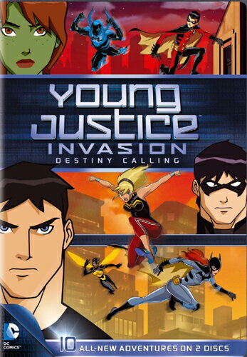 新品北米版DVD！【ヤング・ジャスティス シーズン2 Vol.1】 Young Justice Invasion : Destiny Calling - Season Two, Part 1！