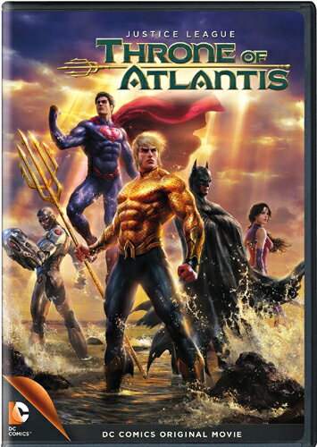 新品北米版DVD！Justice League: Throne of Atlantis！