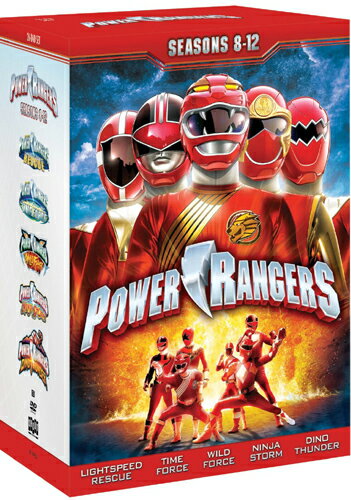 新品北米版DVD！【パワーレンジャー】【シーズン8-12】！Power Rangers: Season 8-12！(米国編集版)