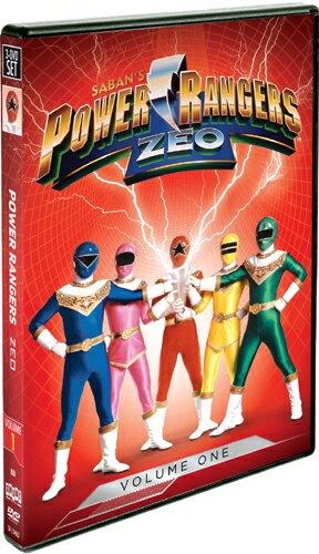 新品北米版DVD！【パワーレンジャー・ジオ Vol.1】 Power Rangers Zeo, Vol. 1！