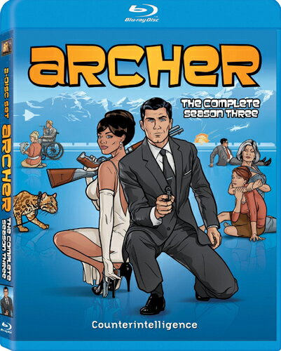新品北米版Blu-ray！Archer: The Complete Season Three [Blu-ray]！