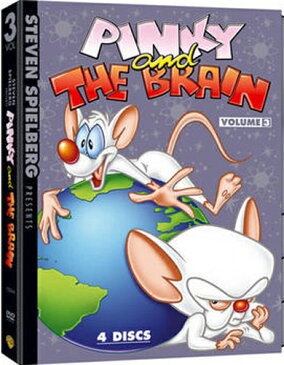 SALE OFF！新品北米版DVD！【ピンキー&ブレイン Vol.3】 Steven Spielberg Presents Pinky and the Brain: Volume 3！スティーブン・スピルバーグ