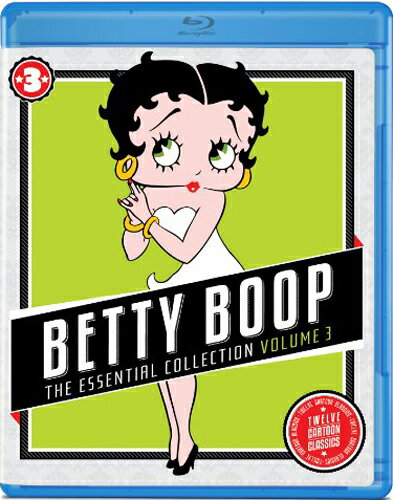 【こちらの商品はお取り寄せ商品となります。入荷の目安：1〜3週間】 ※万が一、メーカーに在庫が無い場合はキャンセルとさせて頂く場合がございます。その際はご了承くださいませ。 Betty Boop: The Essential Collection, Volume 3 [Blu-ray] ベティ・ブープ エッセンシャル・コレクション3 [ US / Olive Films / Blu-ray ] 新品！ ※アメリカ盤ブルーレイですが、国内ブルーレイデッキで日本盤ブルーレイと同じようにご覧頂けます。 ※アメリカ盤につき日本語字幕はございません。 アニメ界の巨匠・フライシャー兄弟が生んだ世紀のセクシーガール『ベティ・ブープ』のエッセンシャル・コレクション北米版ブルーレイ！！ 【仕様】 ■音声：英語 ■ディスク枚数：1枚 ■収録時間：本編81分　