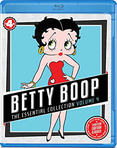 新品北米版Blu-ray！【ベティ・ブープ エッセンシャル・コレクション4】 Betty Boop: The Essential Collection, Volume 4 [Blu-ray]！