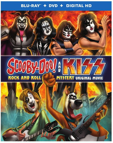 新品北米版Blu-ray！Scooby-Doo! & KISS: Rock & Roll Mystery [Blu-ray/DVD]！＜スクービー・ドゥー＞