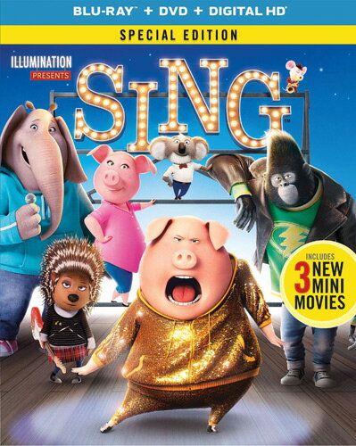 新品北米版Blu-ray！ Sing - Special Edition ！