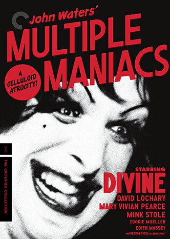 新品北米版DVD！ Multiple Maniacs: Criterion Collection！＜ジョン・ウォーターズ監督作品＞