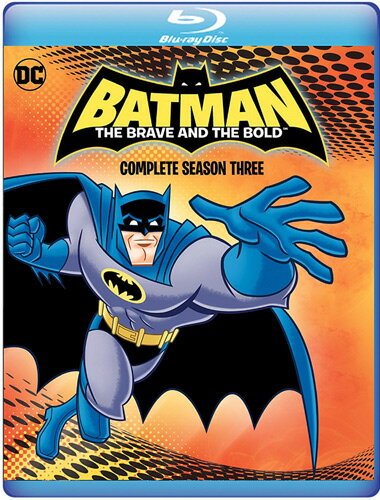 【こちらの商品はお取り寄せの商品になります。入荷の目安：1〜3週間】 ※万が一、メーカーに在庫が無い場合はキャンセルとさせて頂く場合がございます。その際はご了承くださいませ。 Batman Brave & The Bold: The Complete Third Season [Blu-ray] バットマン ブレイブ&ボールド 3rdシーズン [ US / Warner Archive / Blu-ray ] 新品！ ※アメリカ盤ブルーレイですが、国内ブルーレイデッキで日本盤ブルーレイと同じようにご覧頂けます。 ※アメリカ盤につき日本語字幕はございません。 バットマンが他のヒーローとチームアップする『バットマン ブレイブ&ボールド』の3rdシーズンを収録した北米版ブルーレイ！！ 「バットマン：ブレイブ＆ボールド」は、コミカルかつスリリングに、軽快なトーンで描かれる新しい「バットマン」です。カートゥーン ネットワークの看板番組を生み出した名プロデューサー、サム・レジスターが製作総指揮を務める本作は、コミックの要素をふんだんに取り入れた軽快なタッチで描かれ、毎回アメコミの人気ヒーローたちが入れ替わり登場してバットマンとともに悪に立ち向かう様子を描く人気作です！！ 【仕様】 ■音声：英語 ■ディスク枚数：1枚 ■収録時間：本編297分　