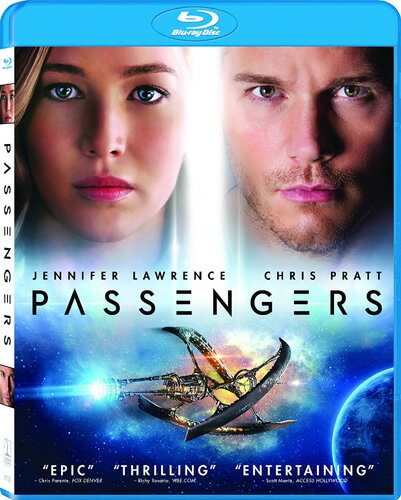 新品北米版Blu-ray！【パッセンジャー】 Passengers [Blu-ray]！＜ジェニファー・ローレンス＞