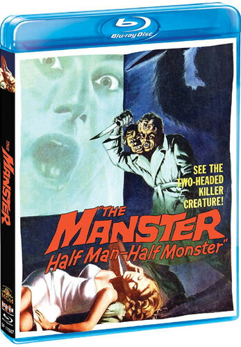 新品北米版Blu-ray！【双頭の殺人鬼】 The Manster [Blu-ray]！＜日米合作珍品ホラー＞