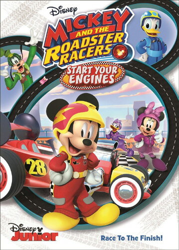 新品北米版DVD！【ミッキーマウスとロードレーサーズ Start Your Engines】 Mickey And The Roadster Racers: Start Your Engines！
