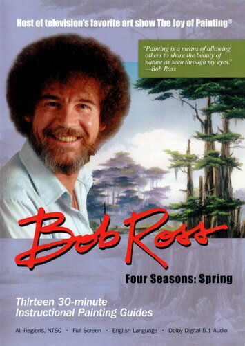 新品北米版DVD 【ボブの絵画教室 春コレクション】 Bob Ross the Joy of Painting: Spring Collection ＜ボブ・ロス＞