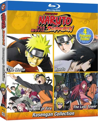 新品北米版Blu-ray！『劇場版 NARUTO -ナルト- 疾風伝』『劇場版 NARUTO-ナルト-疾風伝 -絆-』『劇場版 NARUTO-ナルト-疾風伝 火の意志を継ぐ者』『劇場版 NARUTO-ナルト-疾風伝 ザ・ロストタワー』