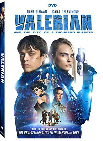 新品北米版DVD！Valerian and the City of A Thousand Planets！＜リュック・ベッソン監督作品＞