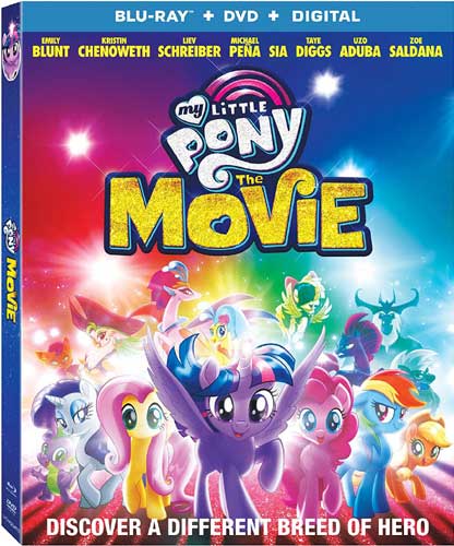 北米版Blu-ray！【マイリトルポニー 初の劇場版】 My Little Pony: The Movie [Blu-ray/DVD]！