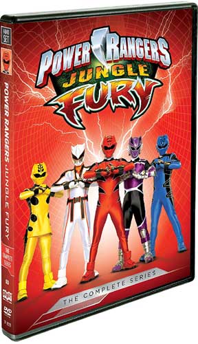 新品北米版DVD！【パワーレンジャー・ジャングルフューリー】 Power Rangers: Jungle Fury - The Complete Series！