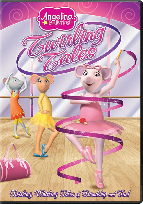 北米版DVD！【アンジェリーナはバレリーナ】Angelina Ballerina: Twirling Tales