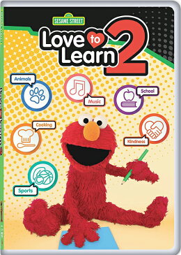 SALE OFF！新品北米版DVD！【セサミ・ストリート】 Sesame Street: Elmo's World: Love to Learn 2！