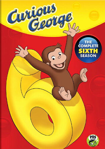 SALE OFF！新品北米版DVD！【おさるのジョージ: シーズン6】 Curious George: Season 6！