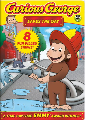 北米版DVD！【おさるのジョージ】 Curious George: Saves the Day！