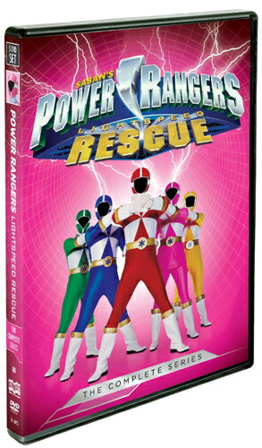 新品北米版DVD！【パワーレンジャー・ライトスピード・レスキュー】 Power Rangers: Lightspeed Rescue: The Complete Series！