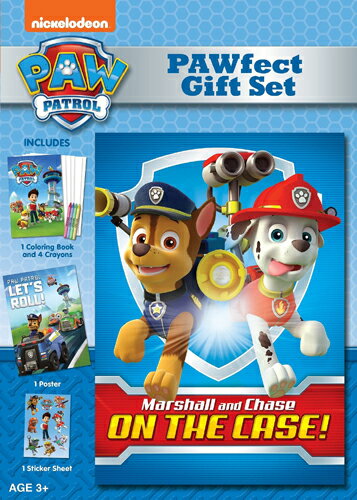 新品北米版DVD！Paw Patrol: Marshall And Chase On The Case! PAWfect Gift Set！＜パウ・パトロール＞