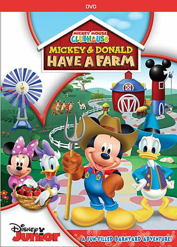北米版DVD！Mickey Mouse Clubhouse: Mickey & Donald Have a Farm！＜ミッキーマウスクラブハウス＞