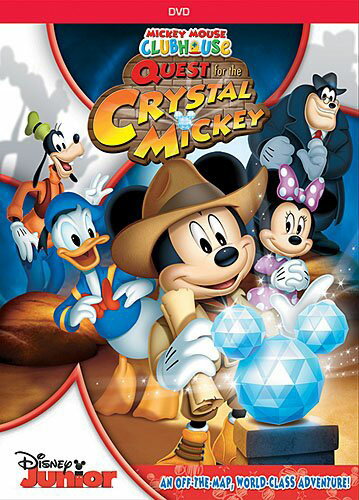 北米版DVD！Mickey Mouse Clubhouse: Quest for the Crystal Mickey！＜ミッキーマウスクラブハウス＞