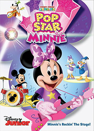 北米版DVD！Mickey Mouse Clubhouse: Pop Star Minnie！＜ミッキーマウスクラブハウス＞