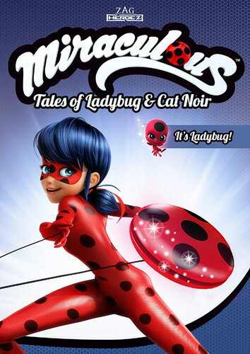 【こちらの商品はお取り寄せの商品になります。入荷の目安：1〜3週間】 ※万が一、メーカーに在庫が無い場合はキャンセルとさせて頂く場合がございます。その際はご了承くださいませ。 Miraculous: Tales Of Ladybug And Cat Noir - It's Ladybug ミラキュラス・レディバグ [ US / Shout! Factory / DVD ] 新品！ ※こちらのDVDはリージョンコード(DVD地域規格)が【1】になります。 日本製のデッキではご覧頂けませんのでご注意下さい。 リージョンコードフリーのDVDデッキなど対応機種でご覧下さい。 ※アメリカ盤につき日本語字幕はございません。 テントウムシがモチーフのフランスの仏韓合作の変身少女アニメ『ミラキュラス・レディバグ』のアメリカ放映版DVD！！ テントウムシのヒーローガール「レディバグ」と黒猫のヒーローボーイ「シャノワ」がパリを舞台に魔法とアクションです！ 【仕様】 ■音声：英語 ■ディスク枚数：1枚 ■収録時間：本編132分　