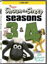 Shaun The Sheep: Season 3 & 4 ひつじのショーン: シーズン3 & 4 [ US / Lionsgate / DVD ] 新品！ ※こちらのDVDはリージョンコード(DVD地域規格)が【1】になります。 日本製のデッキではご覧頂けませんのでご注意下さい。 リージョンコードフリーのDVDデッキなど対応機種でご覧下さい。 ※アメリカ盤につき日本語字幕はございません。 ひつじのショーンとその仲間達が繰り広げる騒動！「ウォレスとグルミット、危機一髪！」スピンオフ『ひつじのショーン』のシーズン3と4を収録した北米版DVD！！ 【仕様】 ■音声：英語 ■ディスク枚数：4枚 ■収録時間：本編360分　