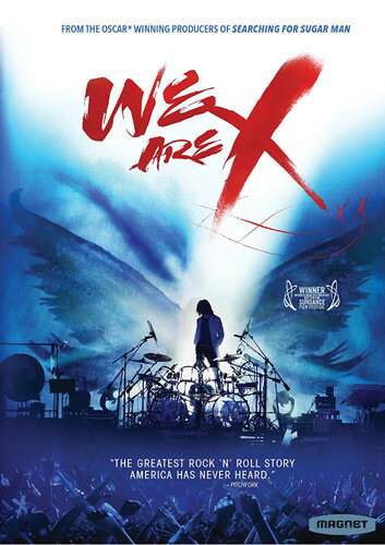 新品アメリカ版DVD！【WE ARE X】＜X JAPANの封印された歴史を描くハリウッドのドキュメンタリー映画＞＜アメリカ盤につき英語音声の箇所に日本語字幕なし＞