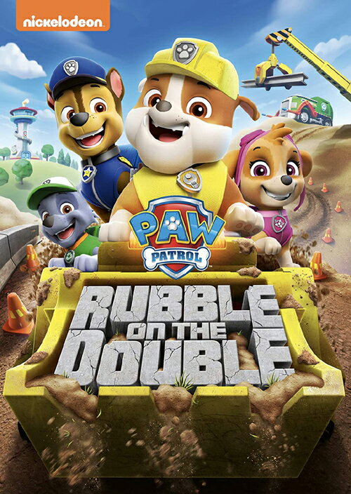 新品北米版DVD！Paw Patrol: Rubble On The Double! ＜パウ・パトロール＞