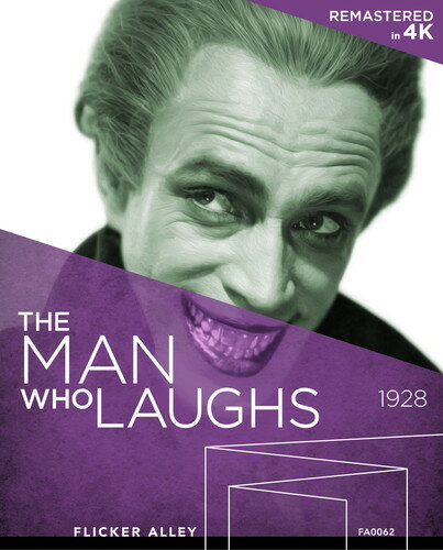 新品北米版Blu-ray！【笑ふ男】 The Man Who Laughs [Blu-ray/DVD]！＜バットマンのジョーカーの元ネタ＞
