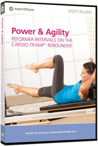 【STOTT PILATES DVD】 Power and Agility: Reformer Intervals on the Cardio - Tramp Rebounder