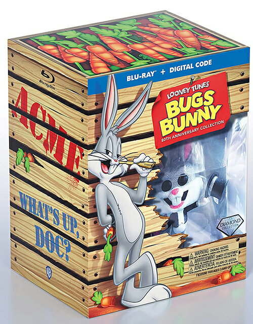 新品北米版Blu-ray！【バッグス・バニー：コレクション（Funko POPフィギュア付き限定盤）】Bugs Bunny: 80th Anniversary Collection [Blu-ray]！