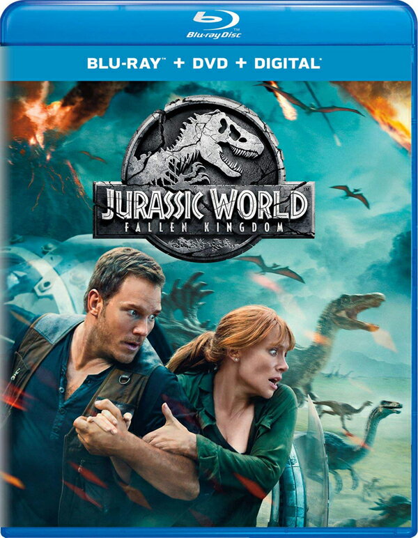 新品北米版Blu-ray！【ジュラシック・ワールド／炎の王国】 Jurassic World: Fallen Kingdom [Blu-ray/DVD]！