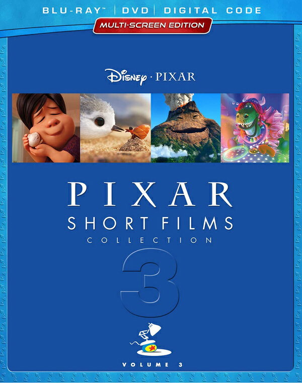 新品北米版Blu-ray！【ピクサー・ショート・フィルム・コレクション 3】 Pixar Short Films Collection 3 [Blu-ray/DVD]！